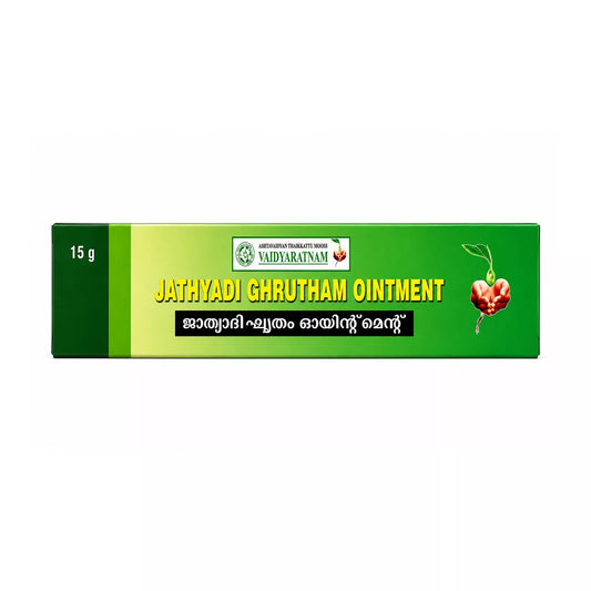 Vaidyaratnam Jathyadi Ghrutham Ointment
