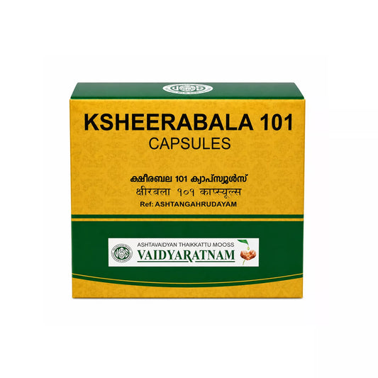 Vaidyaratnam Ksheerabala 101 Soft gel Capsules