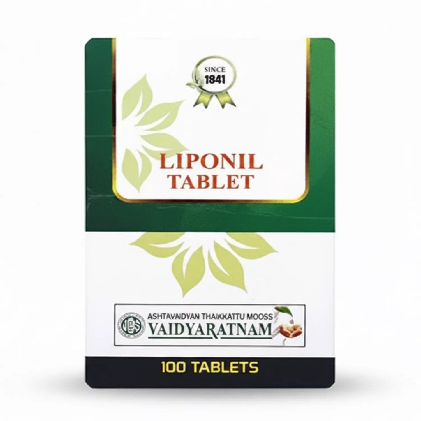 Vaidyaratnam Liponil Tablets