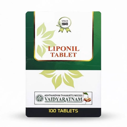 Vaidyaratnam Liponil Tablets