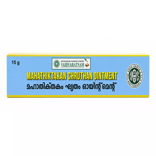 Vaidyaratnam Mahathikthakam Ghrutham Ointment