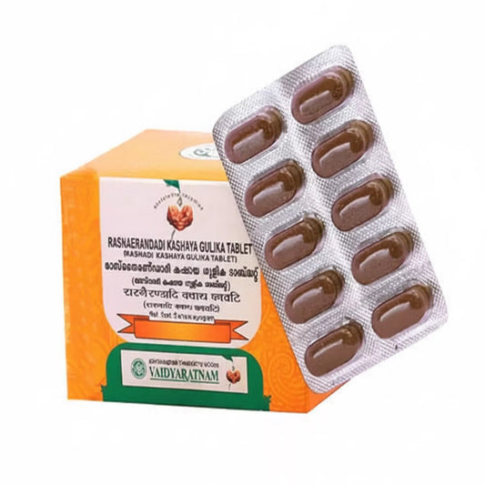 Vaidyaratnam Rasnaerandadi Kashaya Gulika Tablet