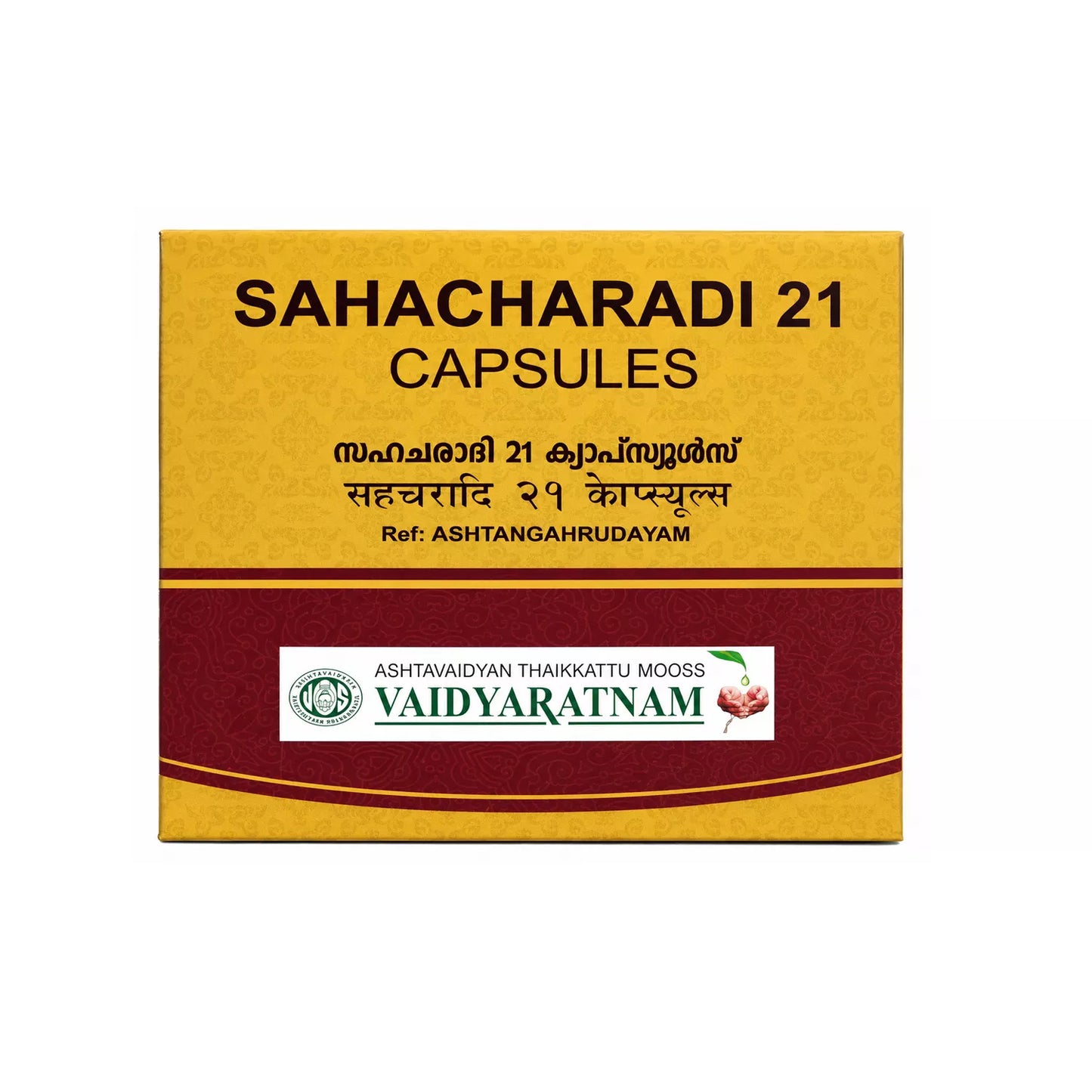 Vaidyaratnam Sahacharadi 21 Soft Gel Capsule