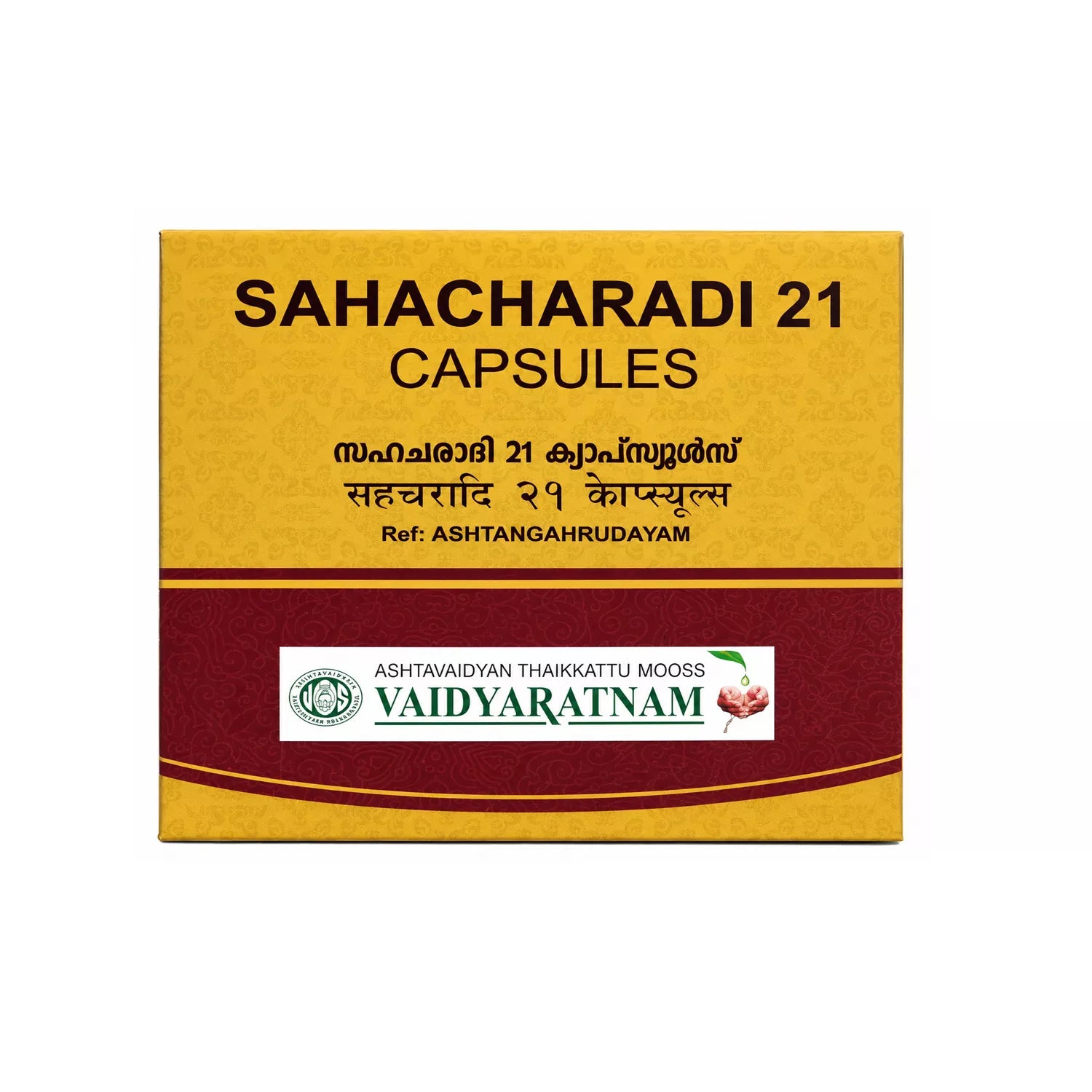 Vaidyaratnam Sahacharadi 21 Soft Gel Capsule