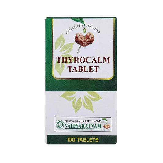 Vaidyaratnam Thyrocalm Tablet