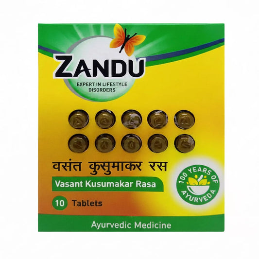 Zandu Vasant Kusumakar Rasa With Gold