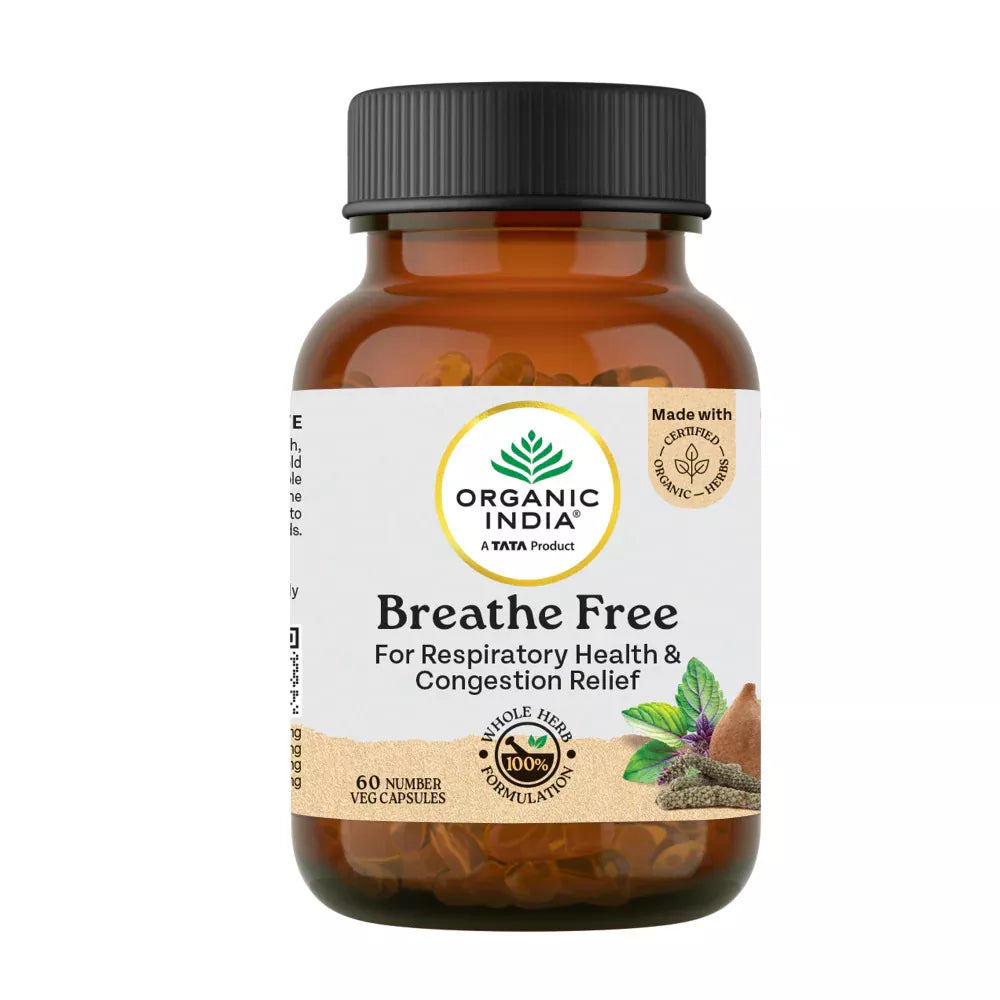 Organic India Breathe Free Capsules