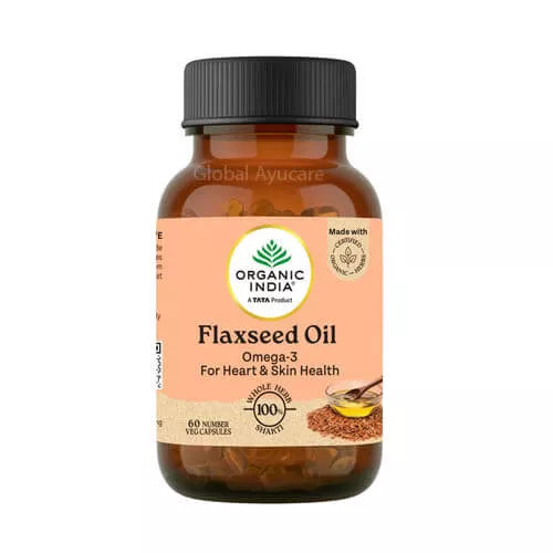 Organic India Flaxseed Oil Capsules