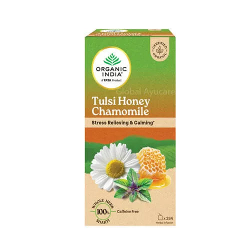 Organic India Tulsi Honey Chamomile Tea