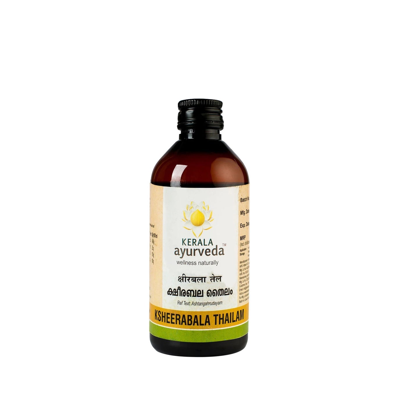 Kerala Ayurveda Ksheerabala Thailam