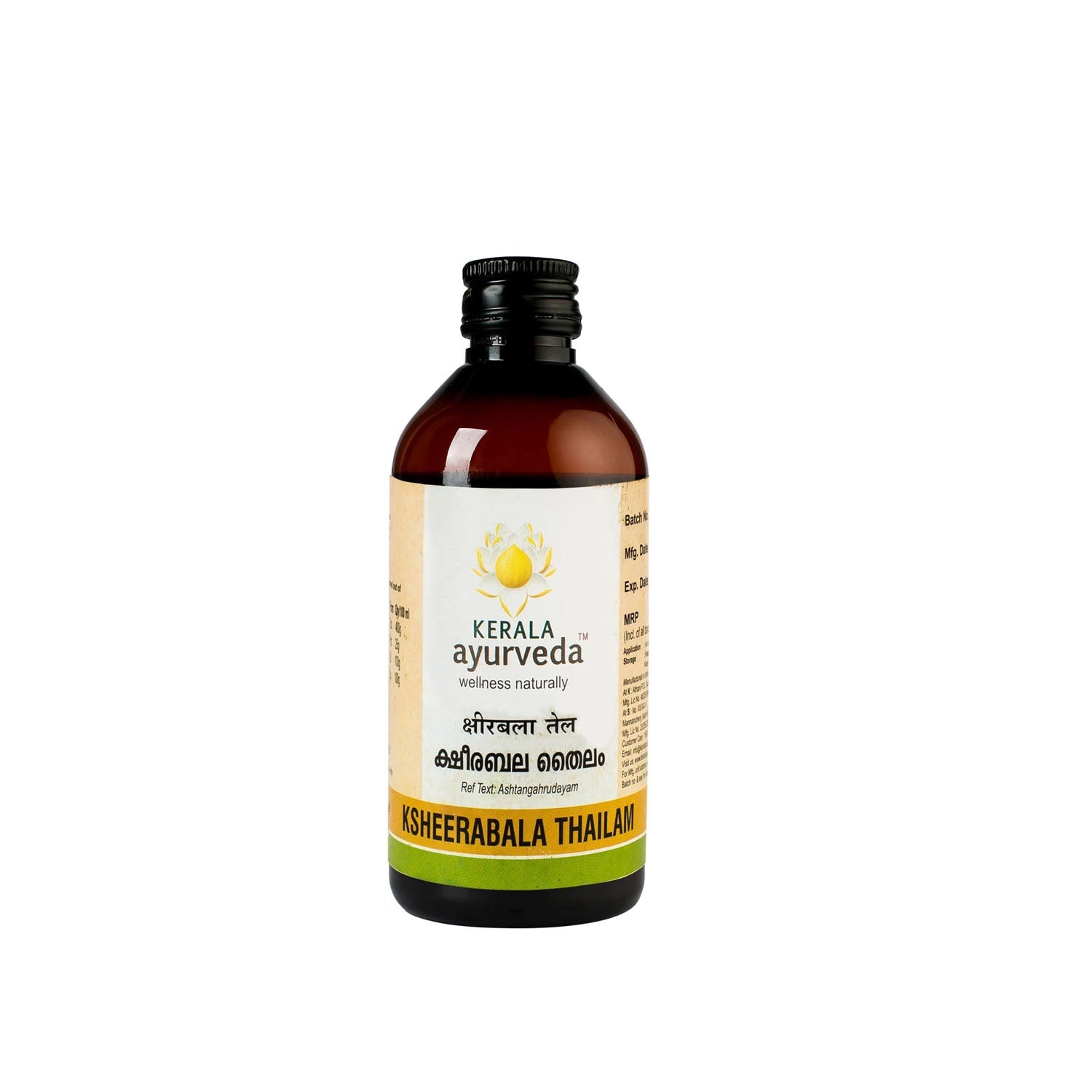 Kerala Ayurveda Ksheerabala Thailam
