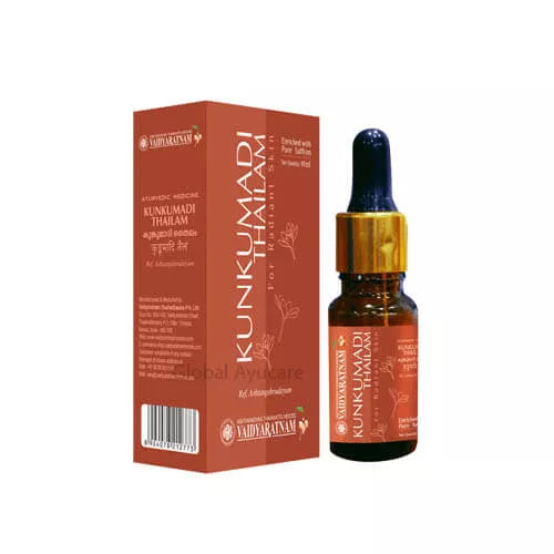 Vaidyaratnam Kunkumadi Thailam