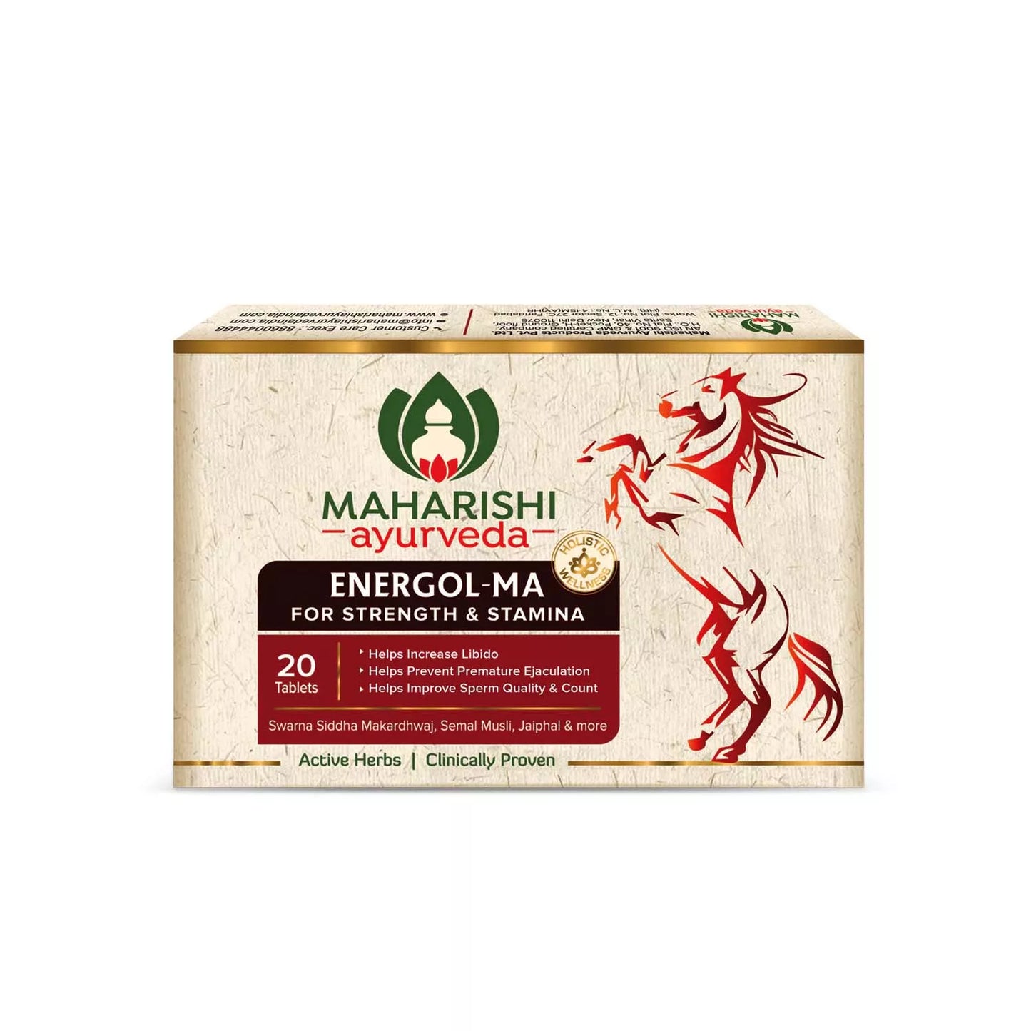 Maharishi Ayurveda Energol-MA Tablets