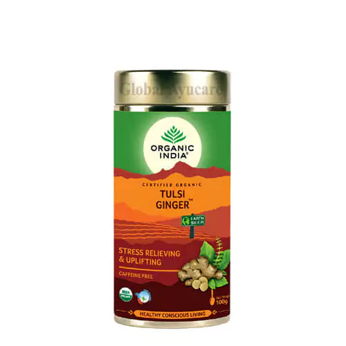 Organic India Tulsi Ginger Tin