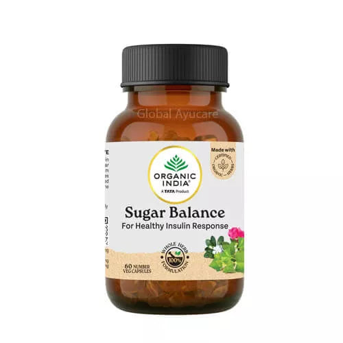 Organic India Sugar Balance Capsules