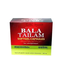 Vaidyaratnam Bala Thailam Soft Gel Capsule