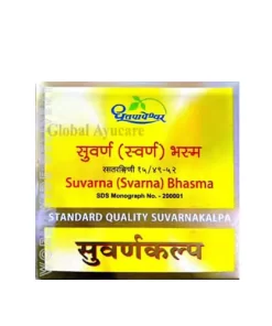 Dhootapapeshwar Svarna Bhasma Standard Quality Suvarnakalpa